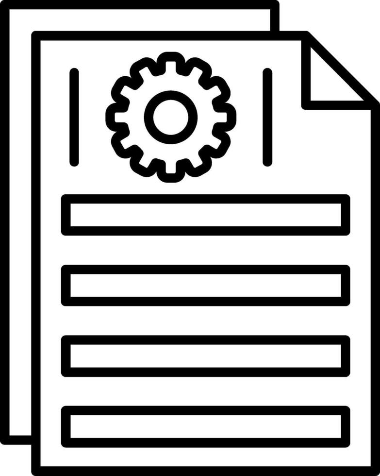 Project Plan Icon Design vector