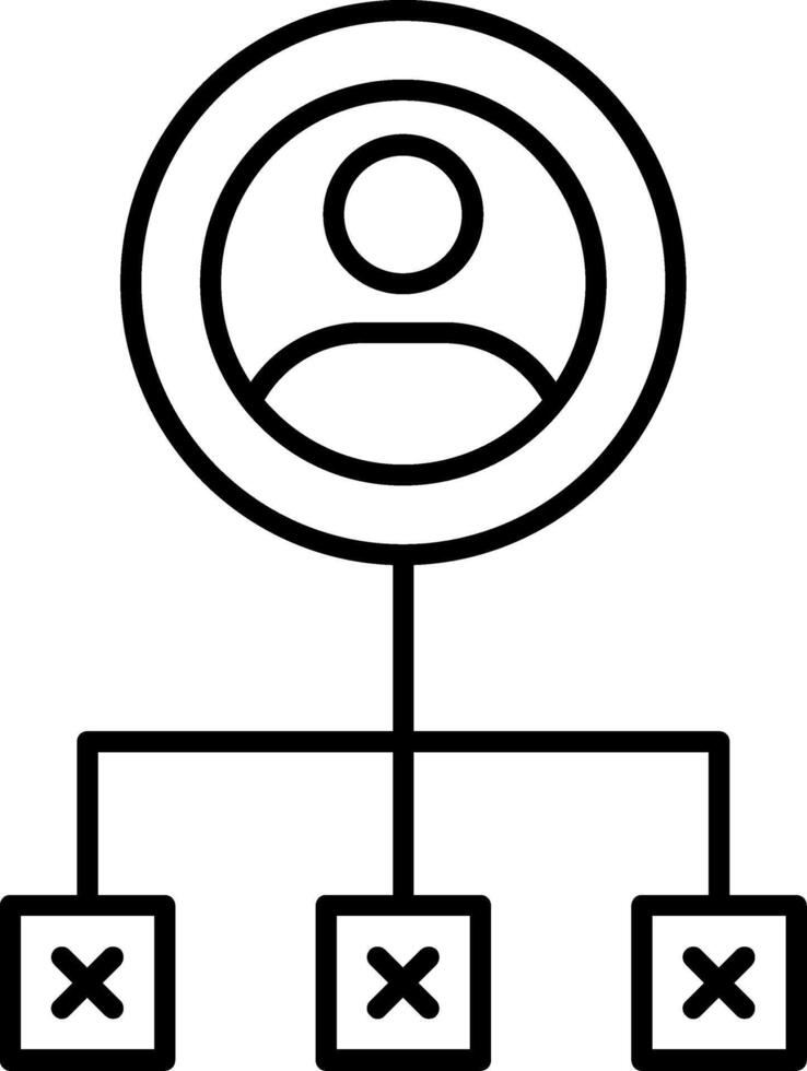 Management Icon Design vector