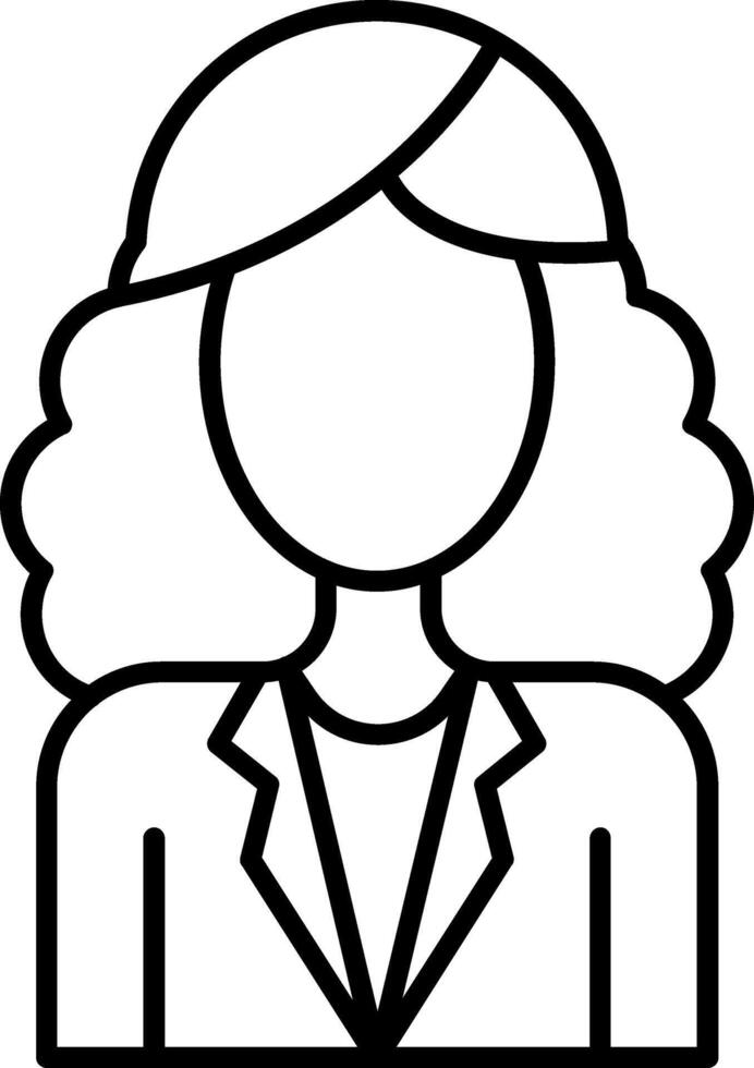 Businesswoman Icon Design vector