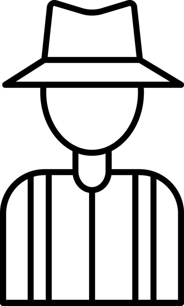 Farmer Icon Design vector