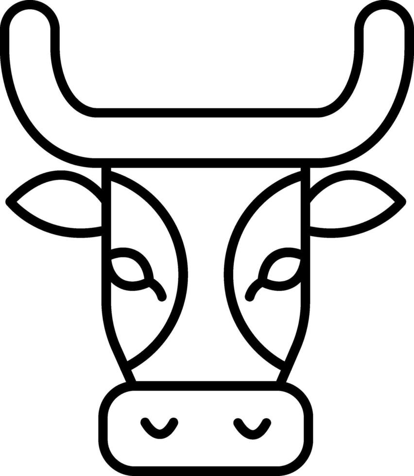 Cow Icon Design vector