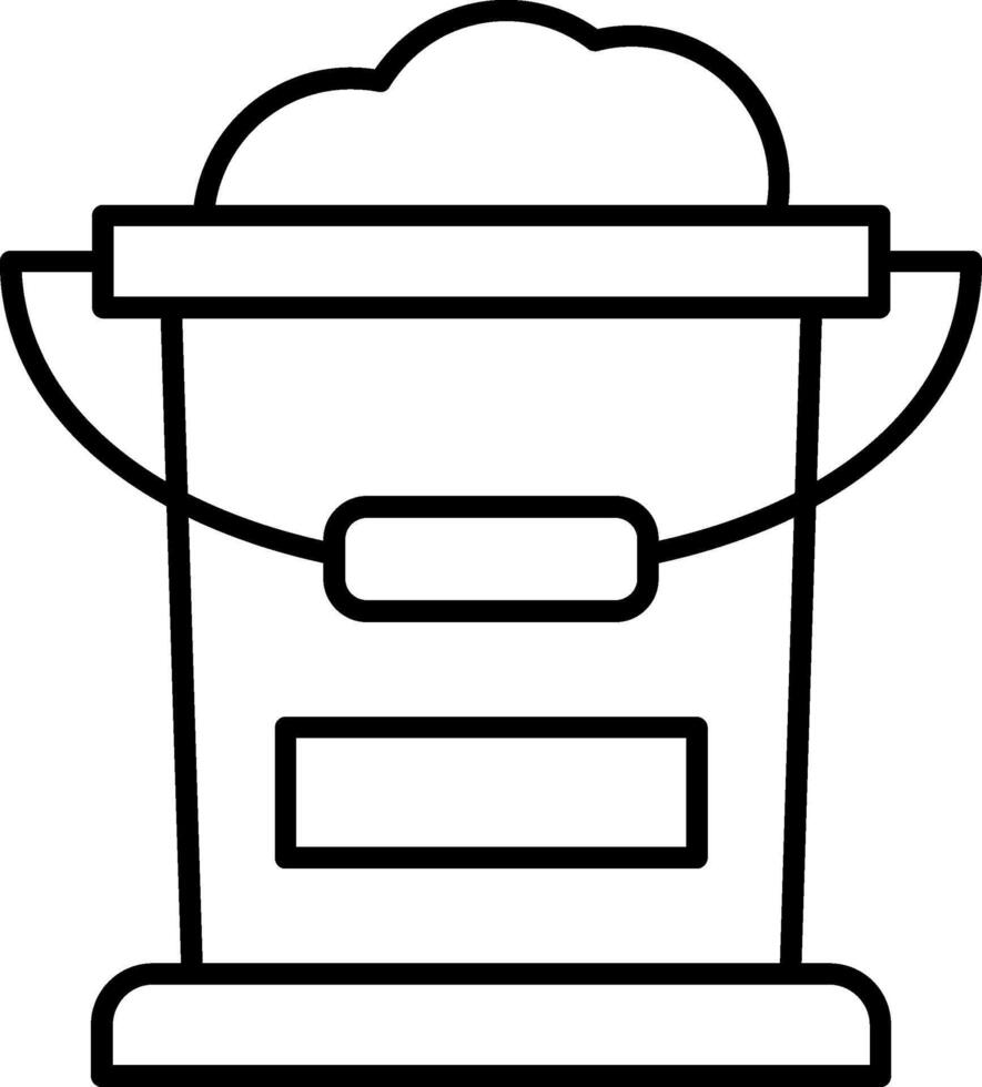Bucket Icon Design vector