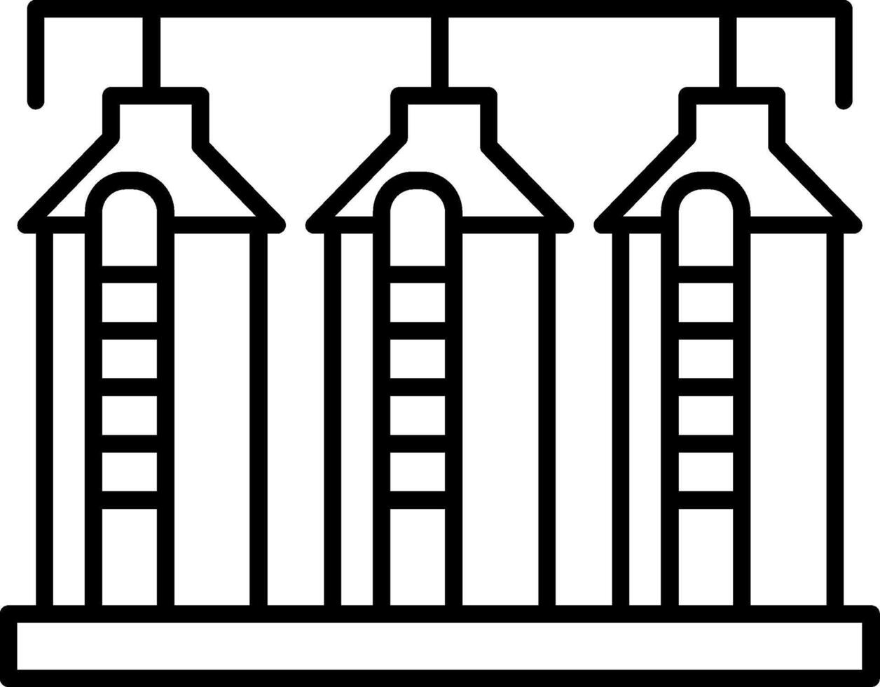 Silo Icon Design vector