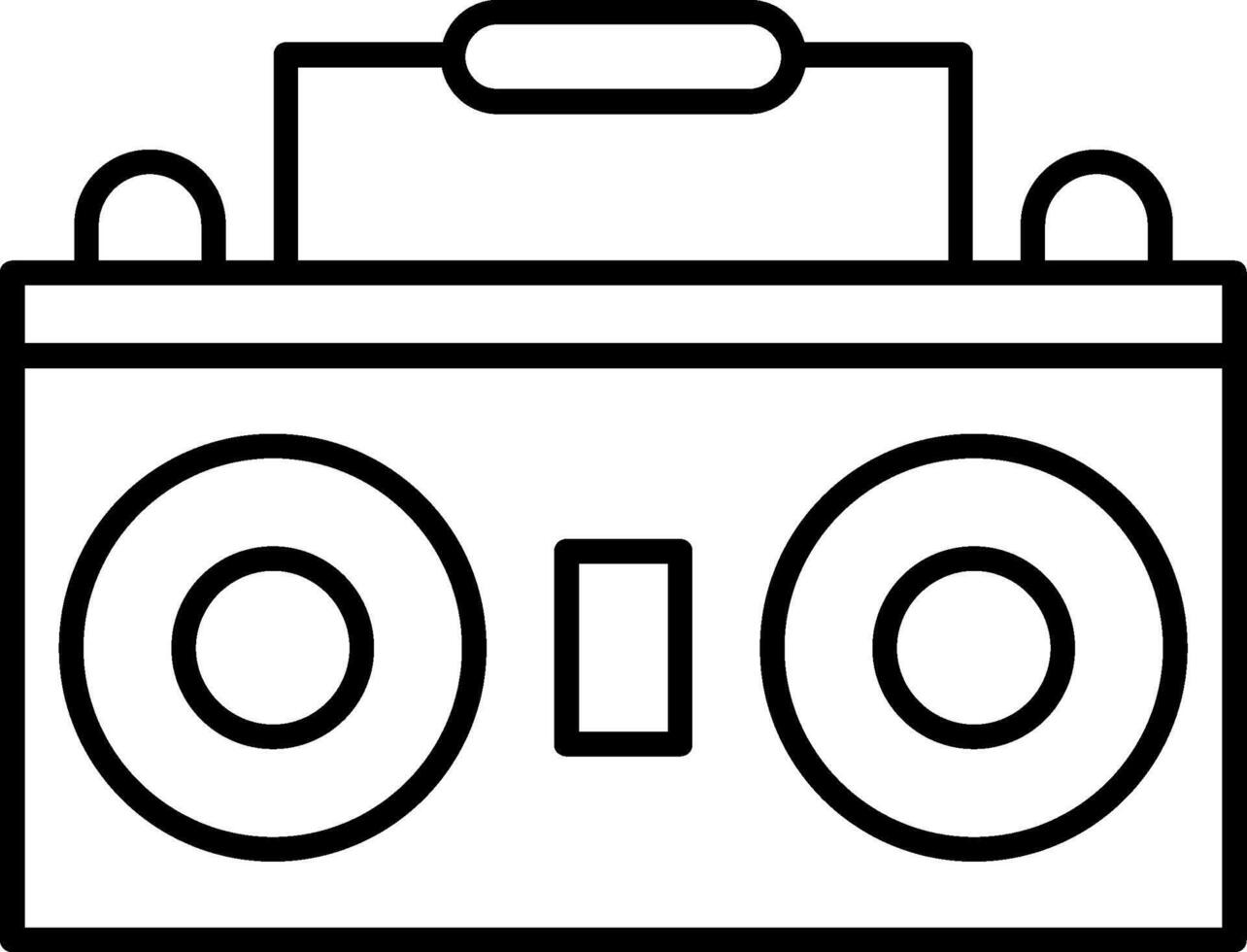 Tape Recorder Icon vector