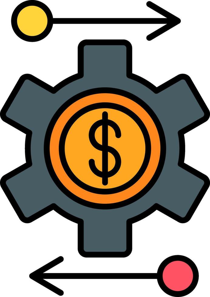 Currency Exchange Icon Design vector