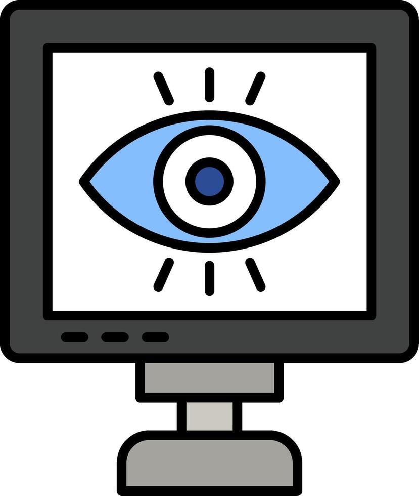 Vision Icon Design vector