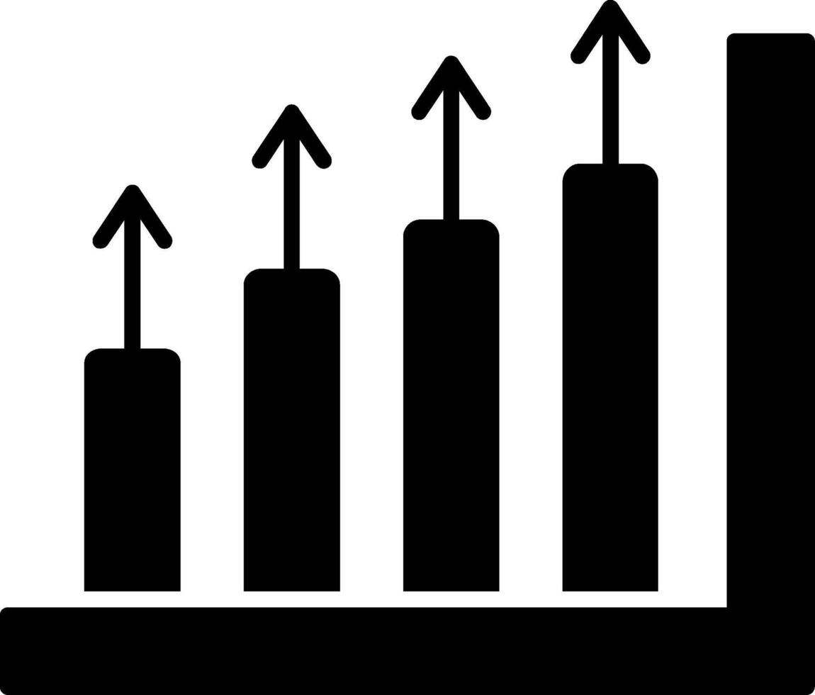 Upward Arrow Icon vector