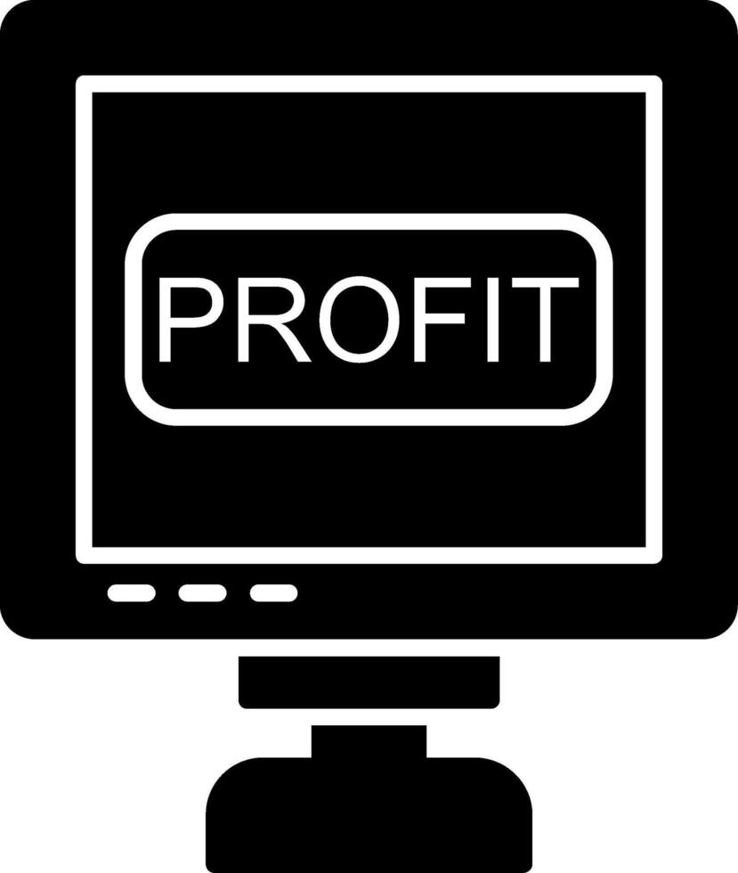 Profit Icon Design vector