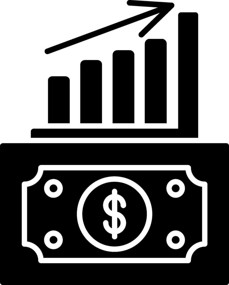 Money Growth Icon vector
