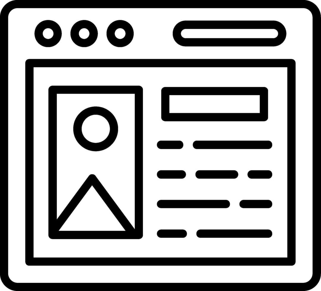 Content Icon Design vector