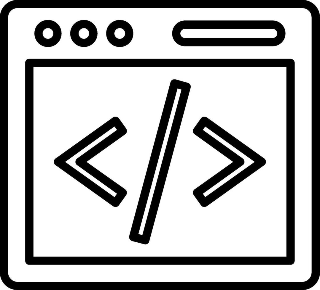 Html Icon Design vector