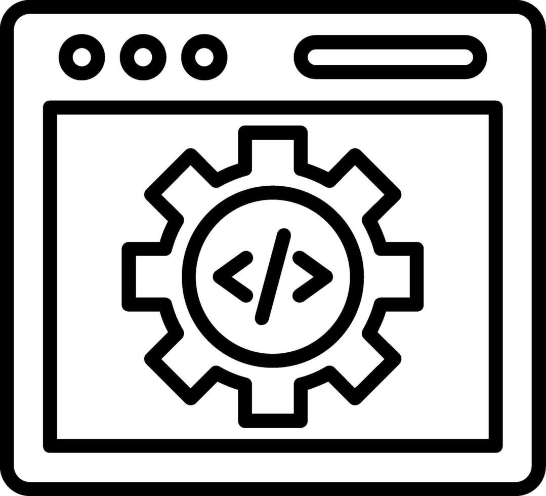 Configuration Icon Design vector