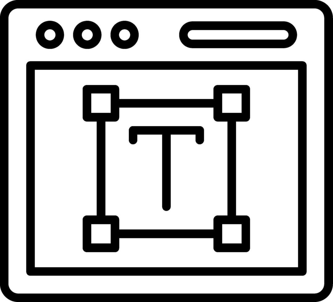 Font Design Icon Design vector