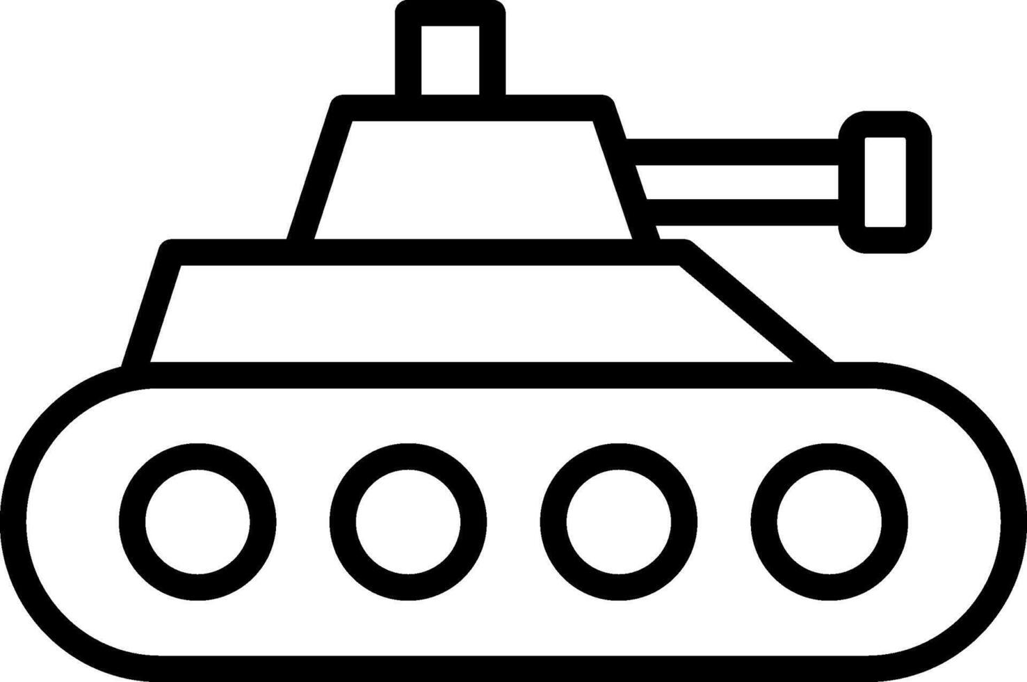 Tank Icon Design vector