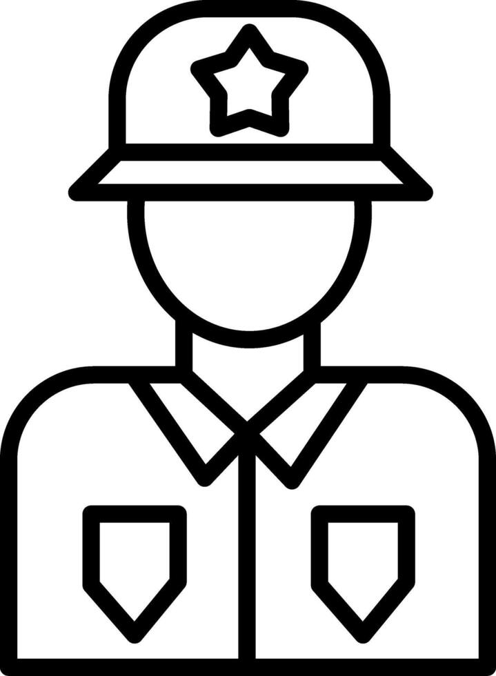 Soldier Icon Design vector
