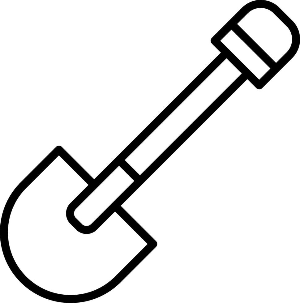 Shovel Icon Design vector