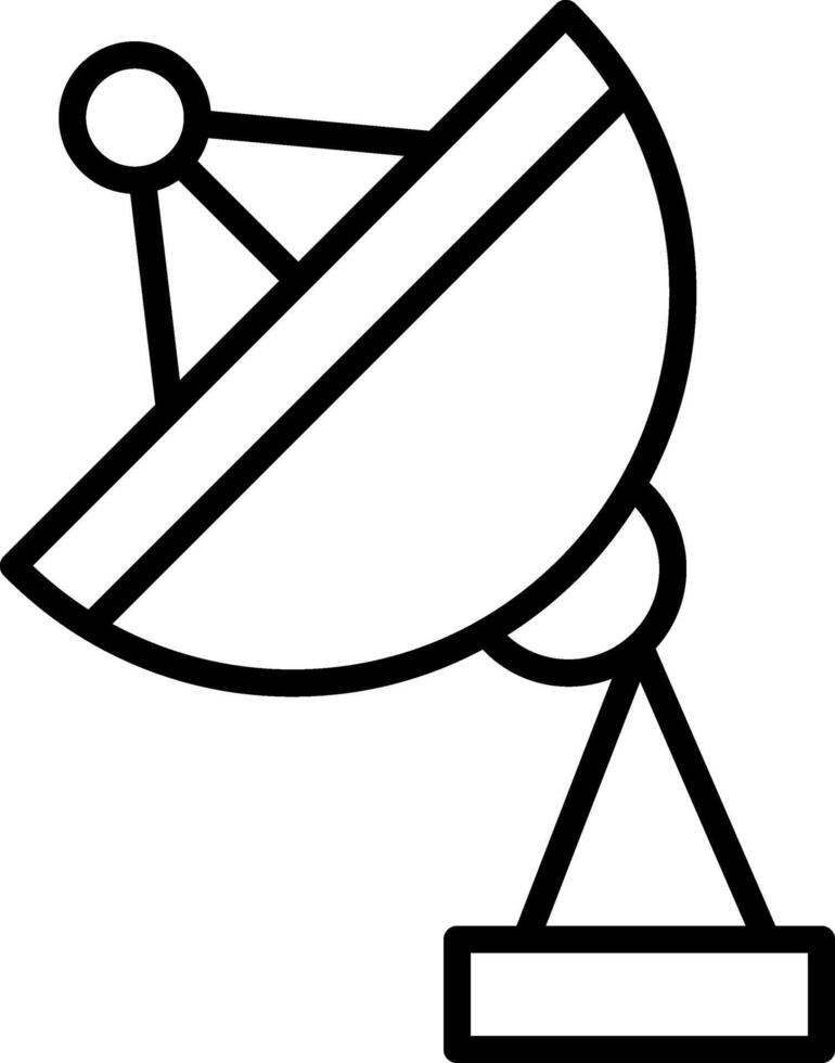 Satellite Dish Icon Design vector