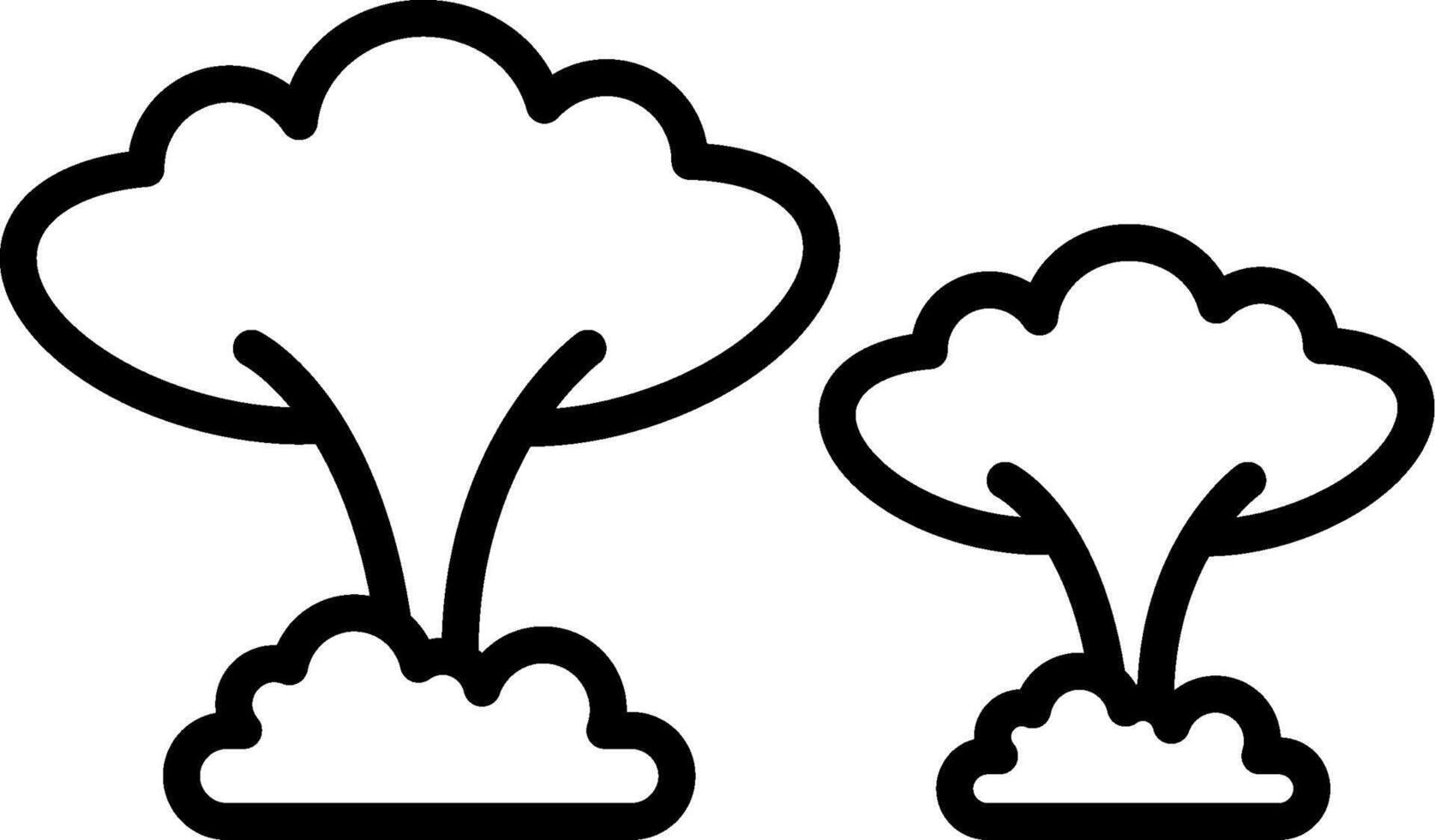 Nuclear Blast Icon Design vector