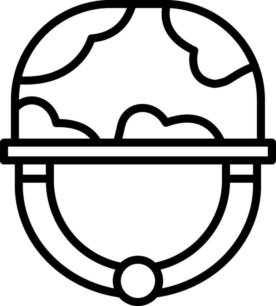 Helmet Icon Design vector