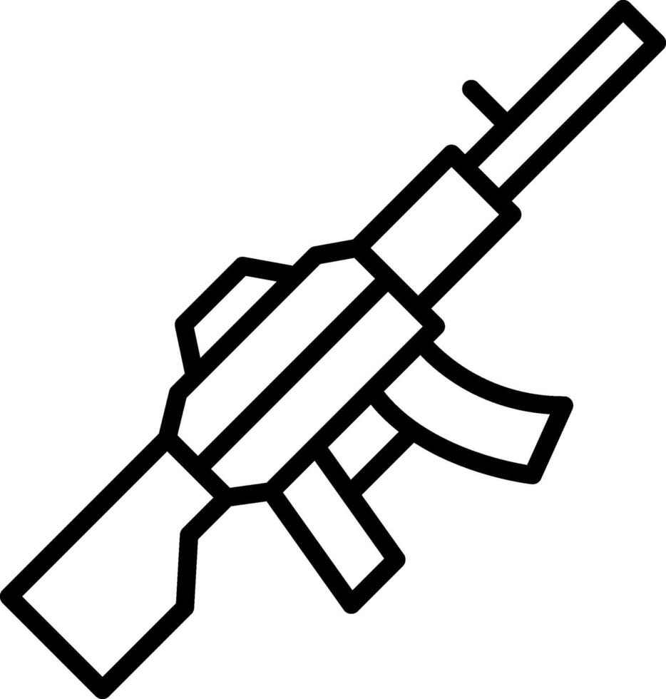 Machine Gun Icon Design vector