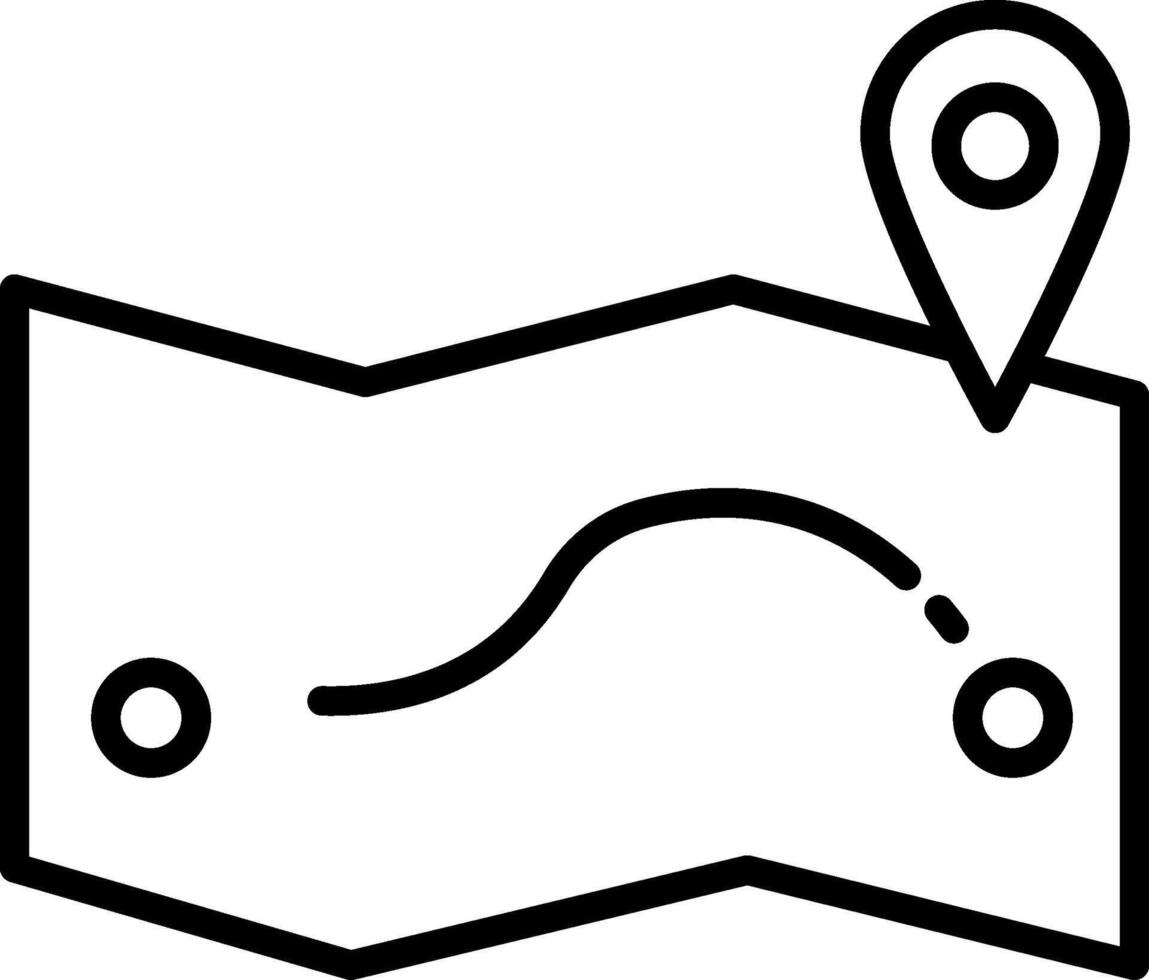 Map Icon Design vector