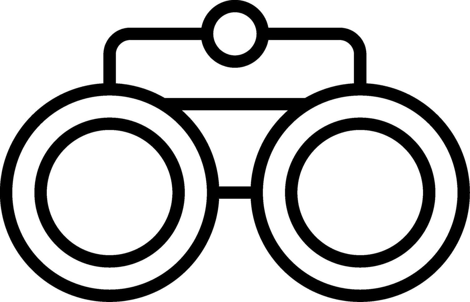 Binoculars Icon Design vector