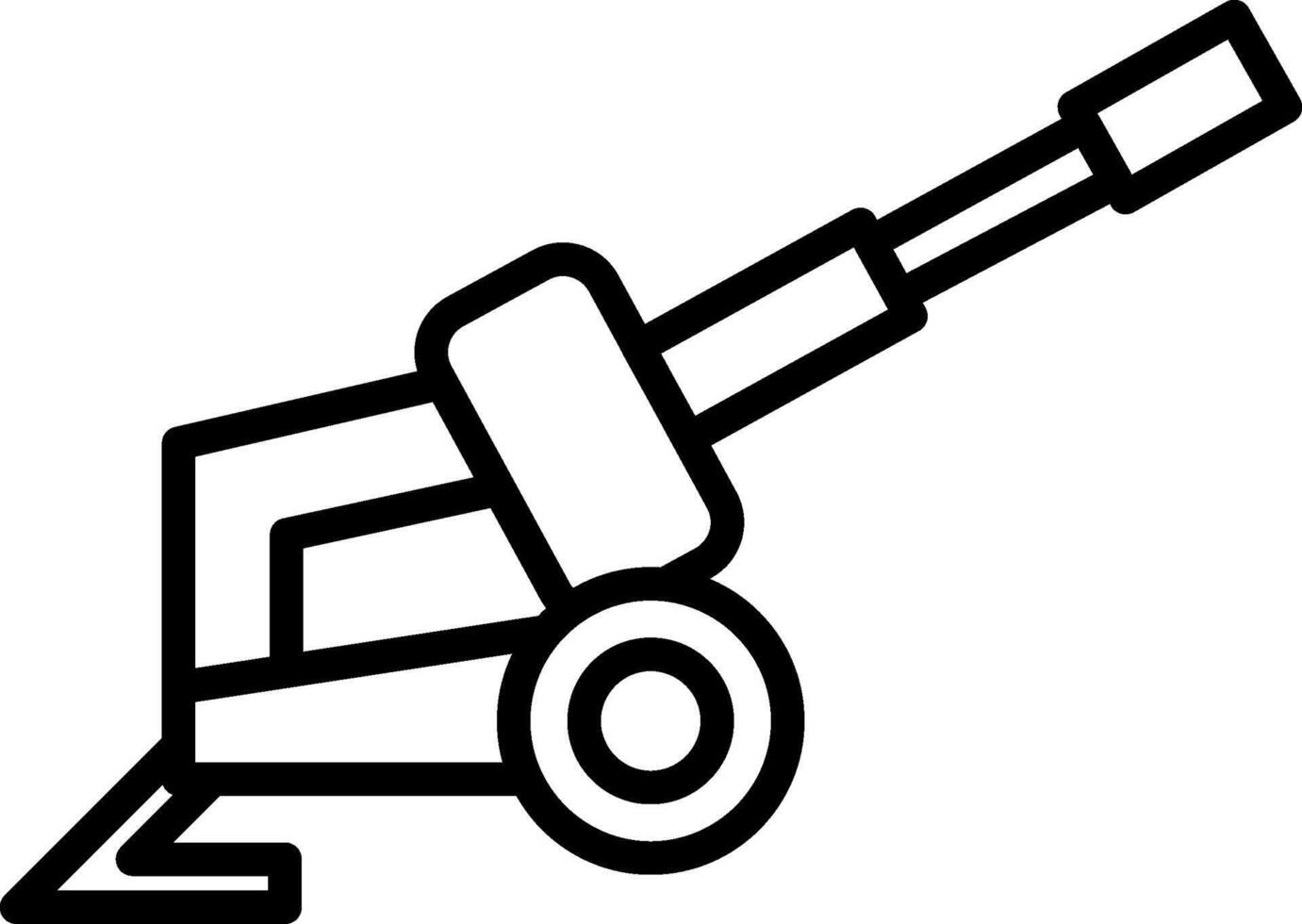 Artillery Icon Design vector