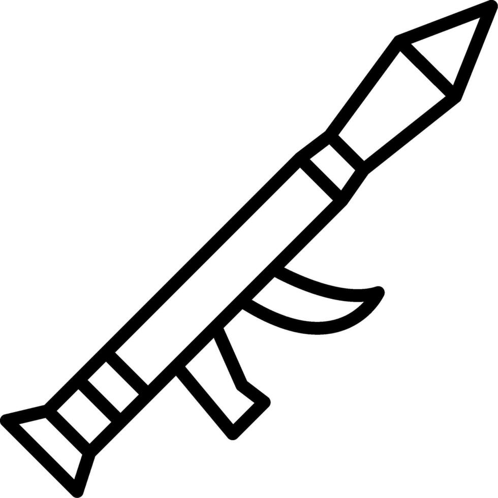 Bazooka Icon Design vector