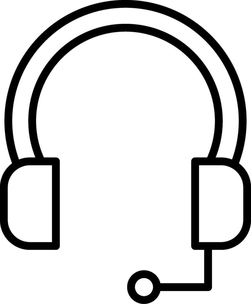 Headset Icon Design vector
