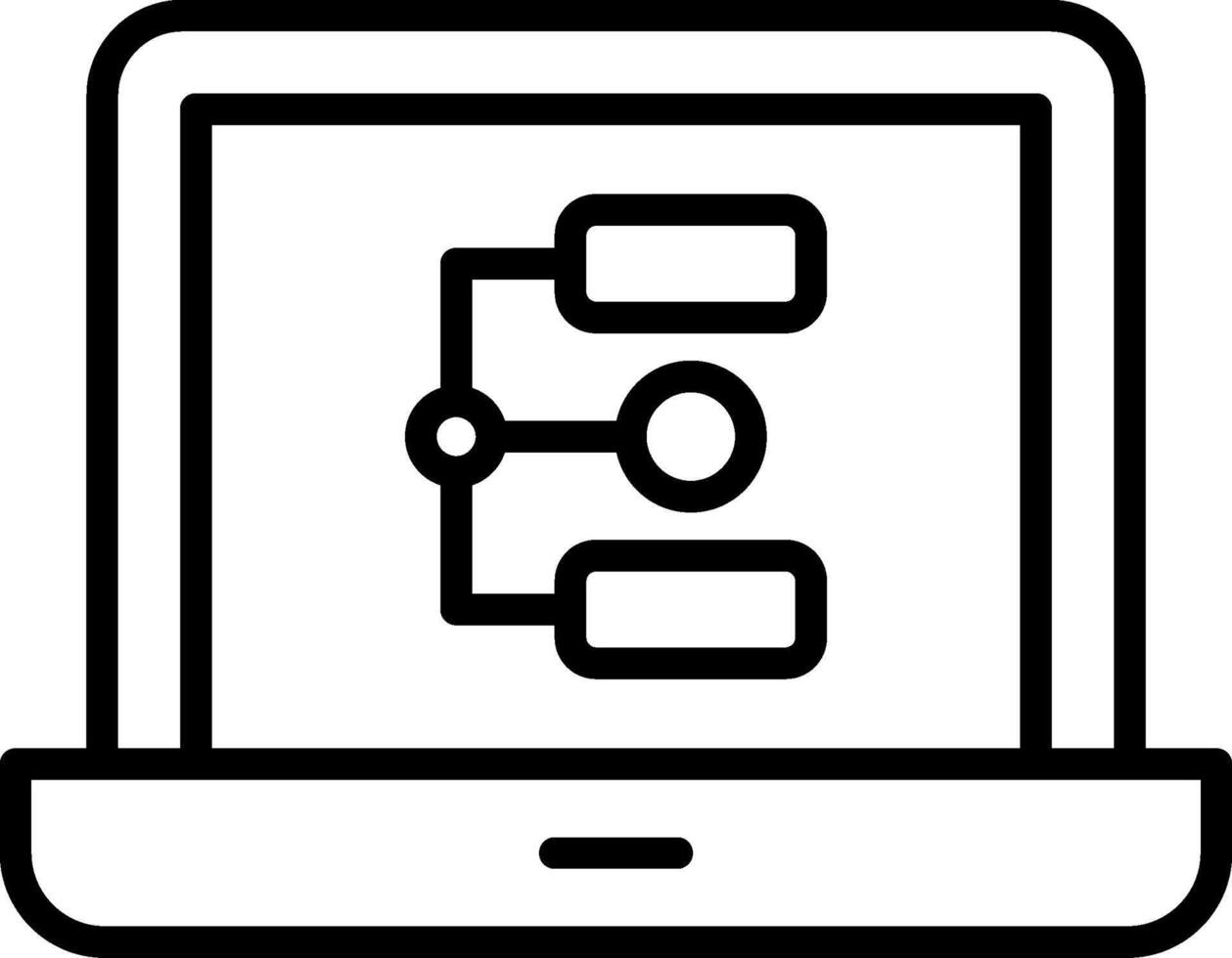Workflow Icon Design vector