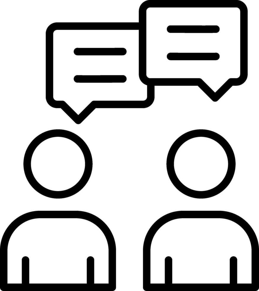 Group Chat Icon Design vector
