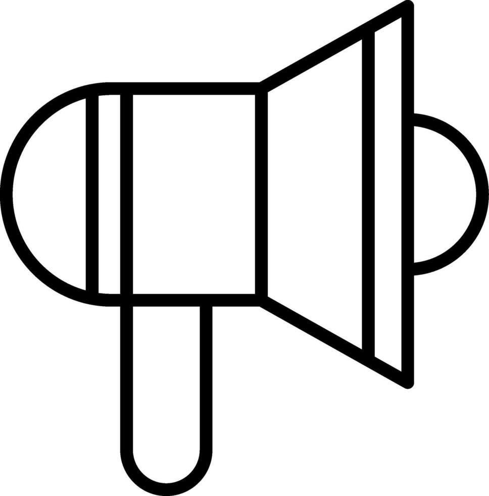 Loudspeaker Icon Design vector