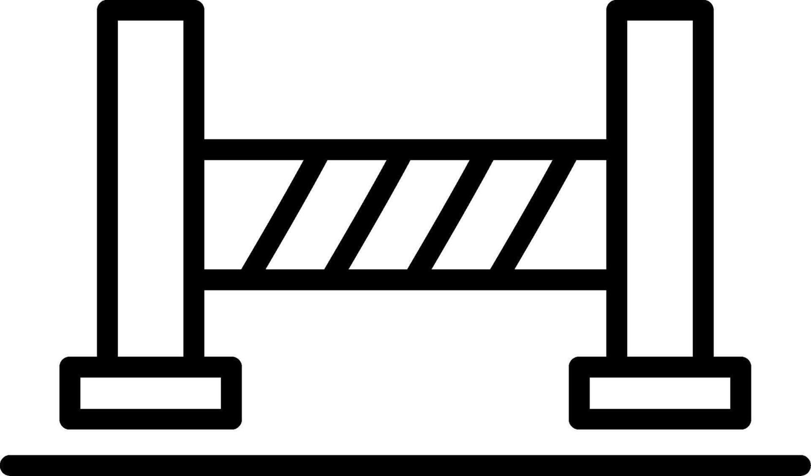 Barrier Icon Design vector