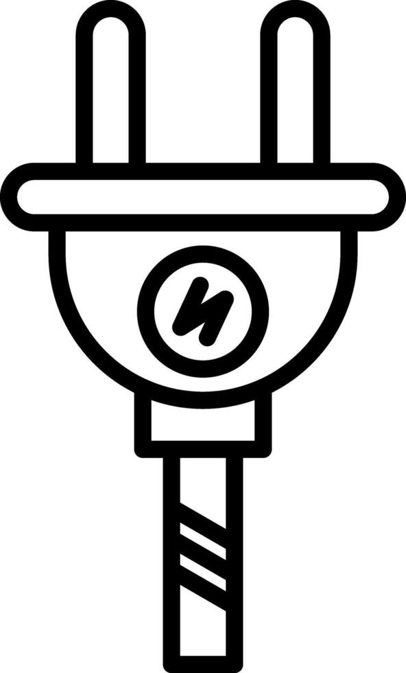 Electric Plug Icon Design vector