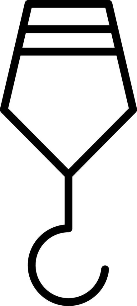 Hook Icon Design vector