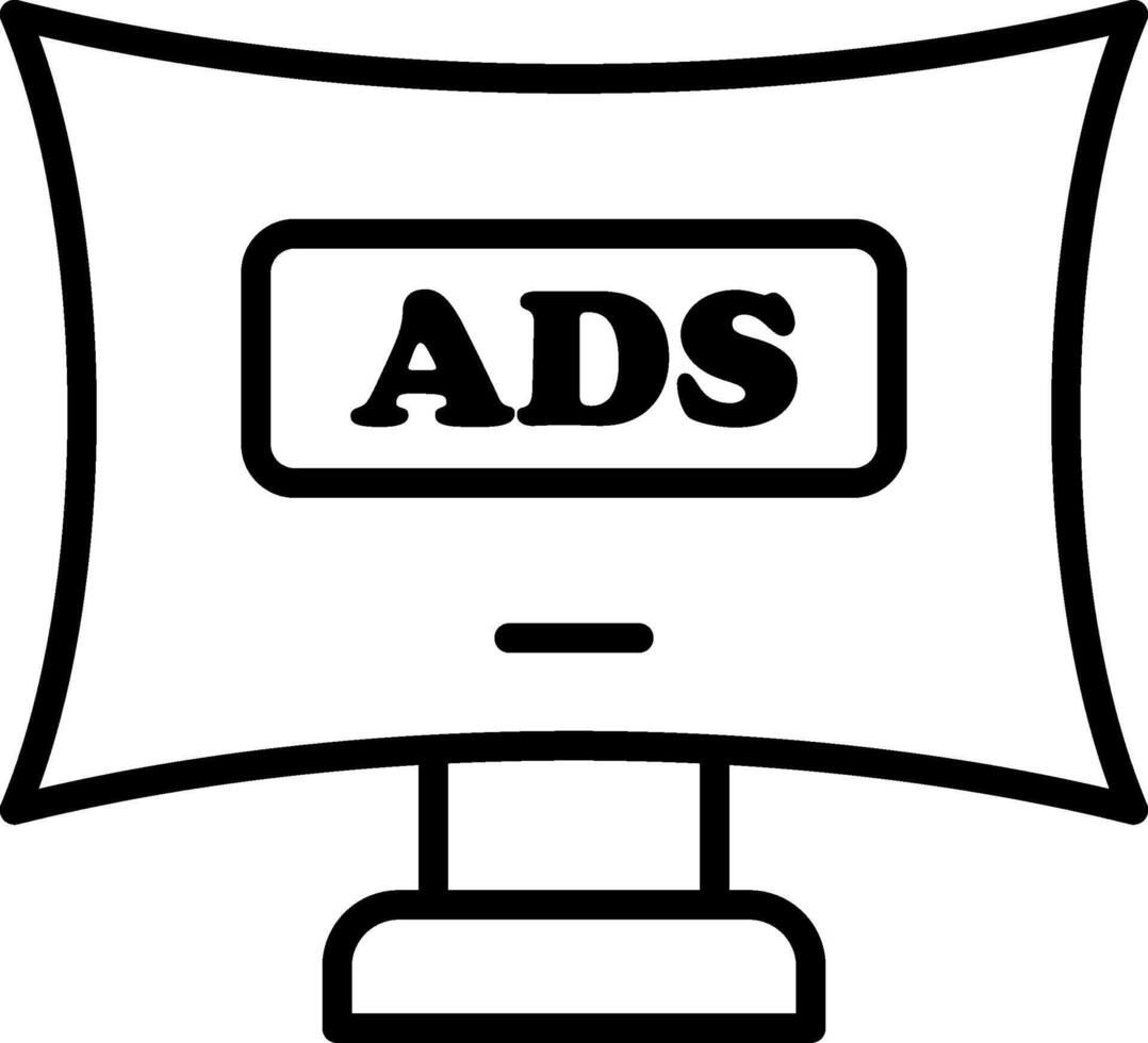 Advertising Icon Design vector