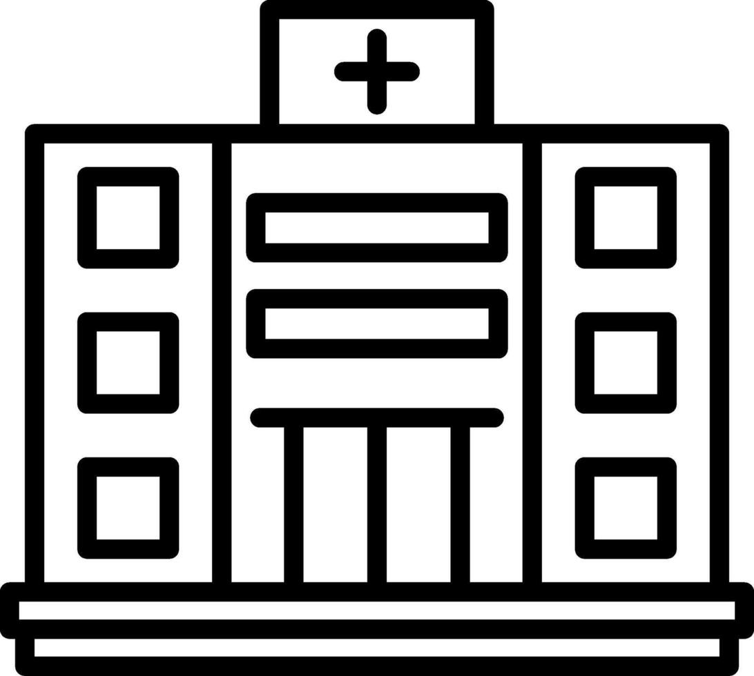 Hospital Icon Design vector