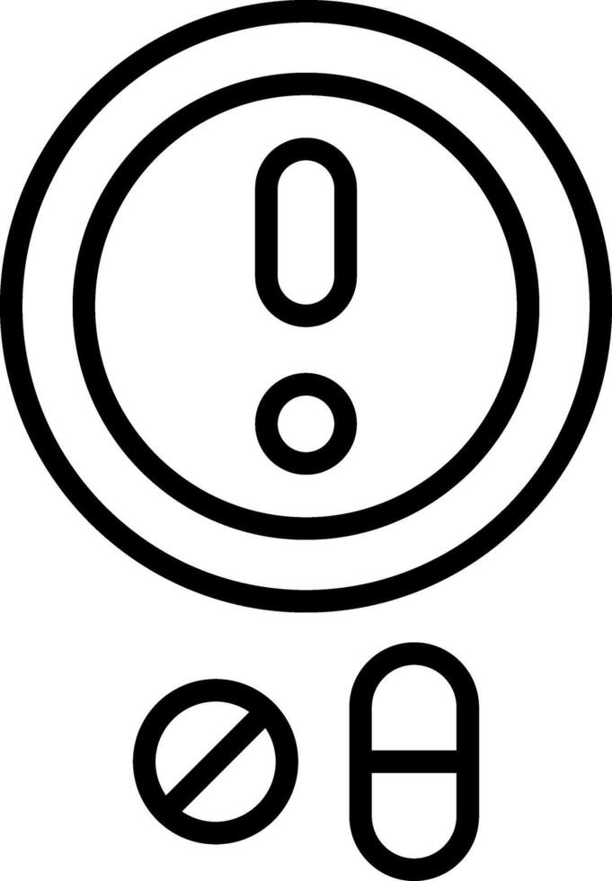 Warning Icon Design vector