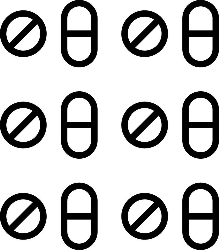 Pills Icon Design vector