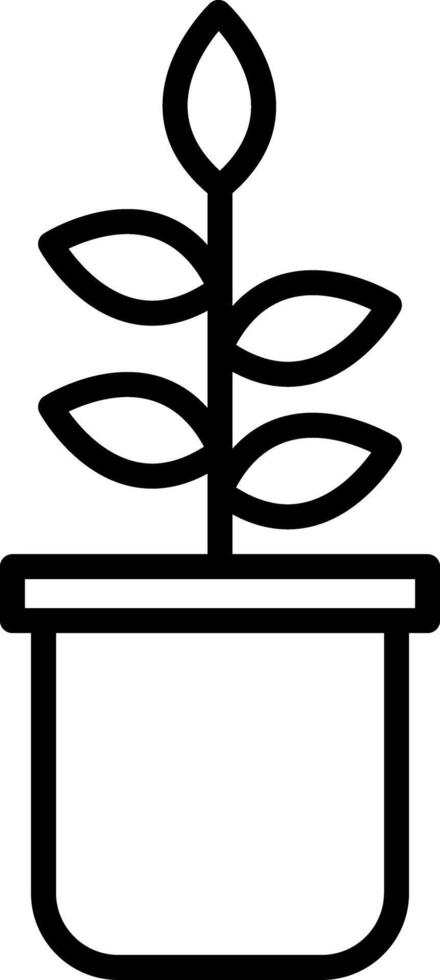Plant Icon Design vector