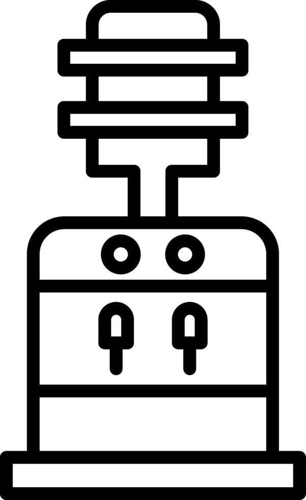 Water Dispenser Icon Design vector
