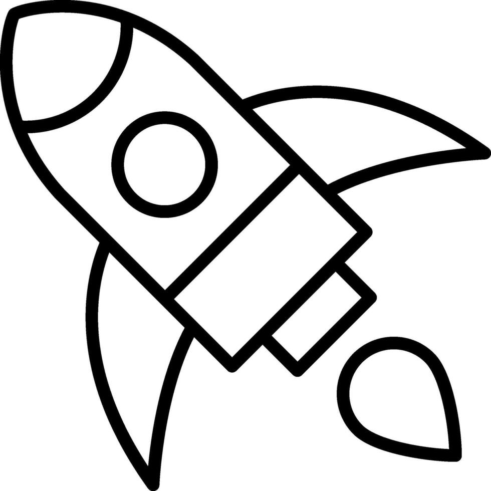 Rocket Icon Design vector