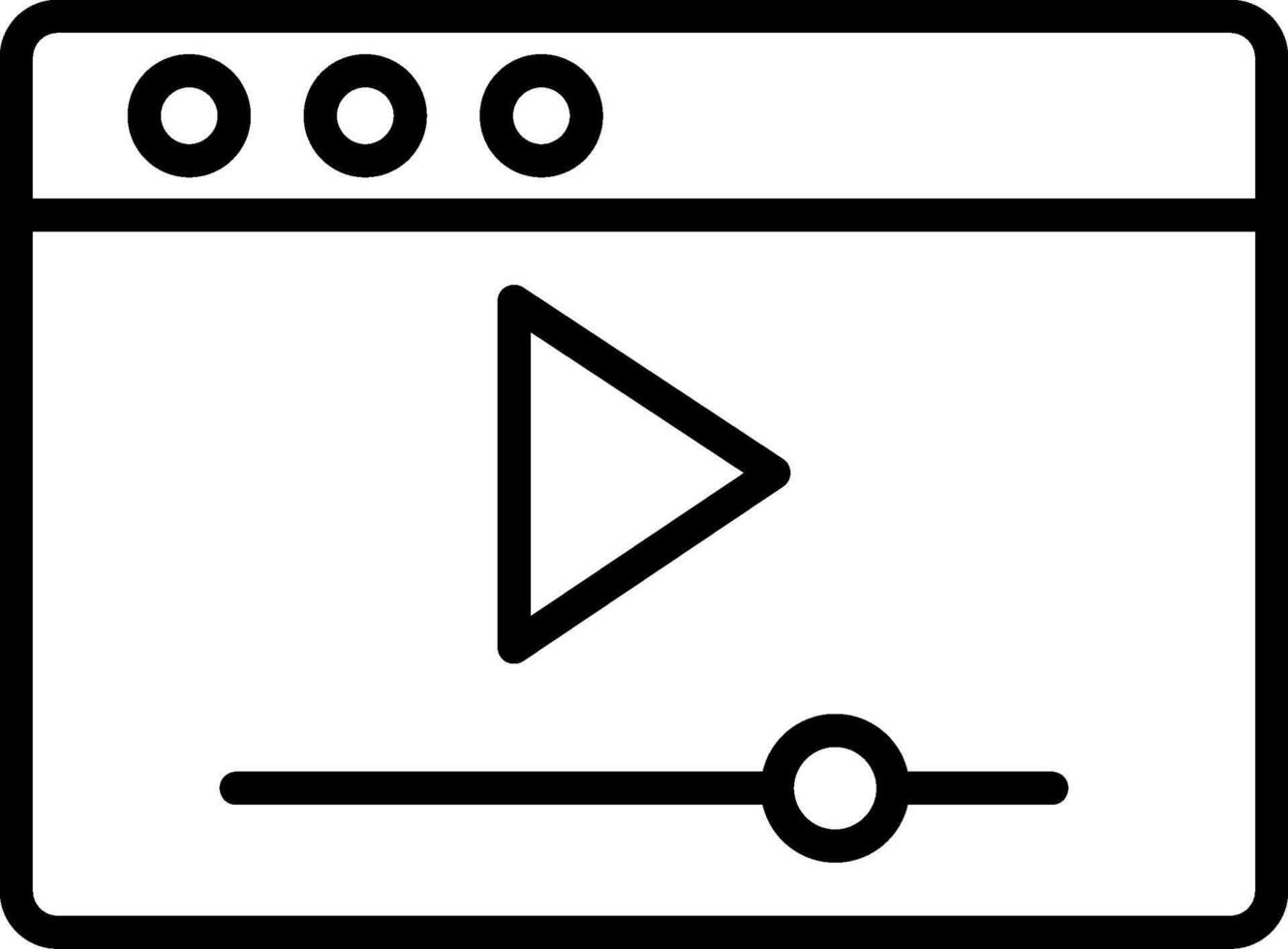 Player Icon Design vector