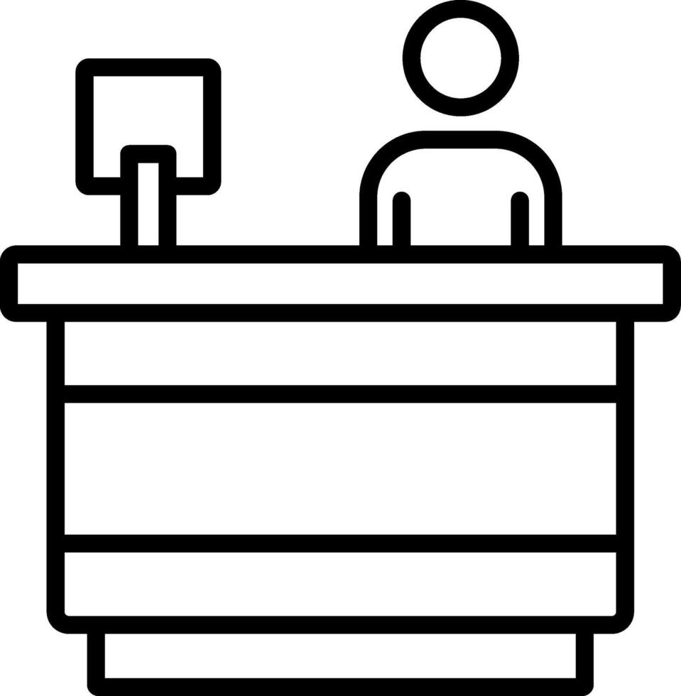 Cashier Icon Design vector