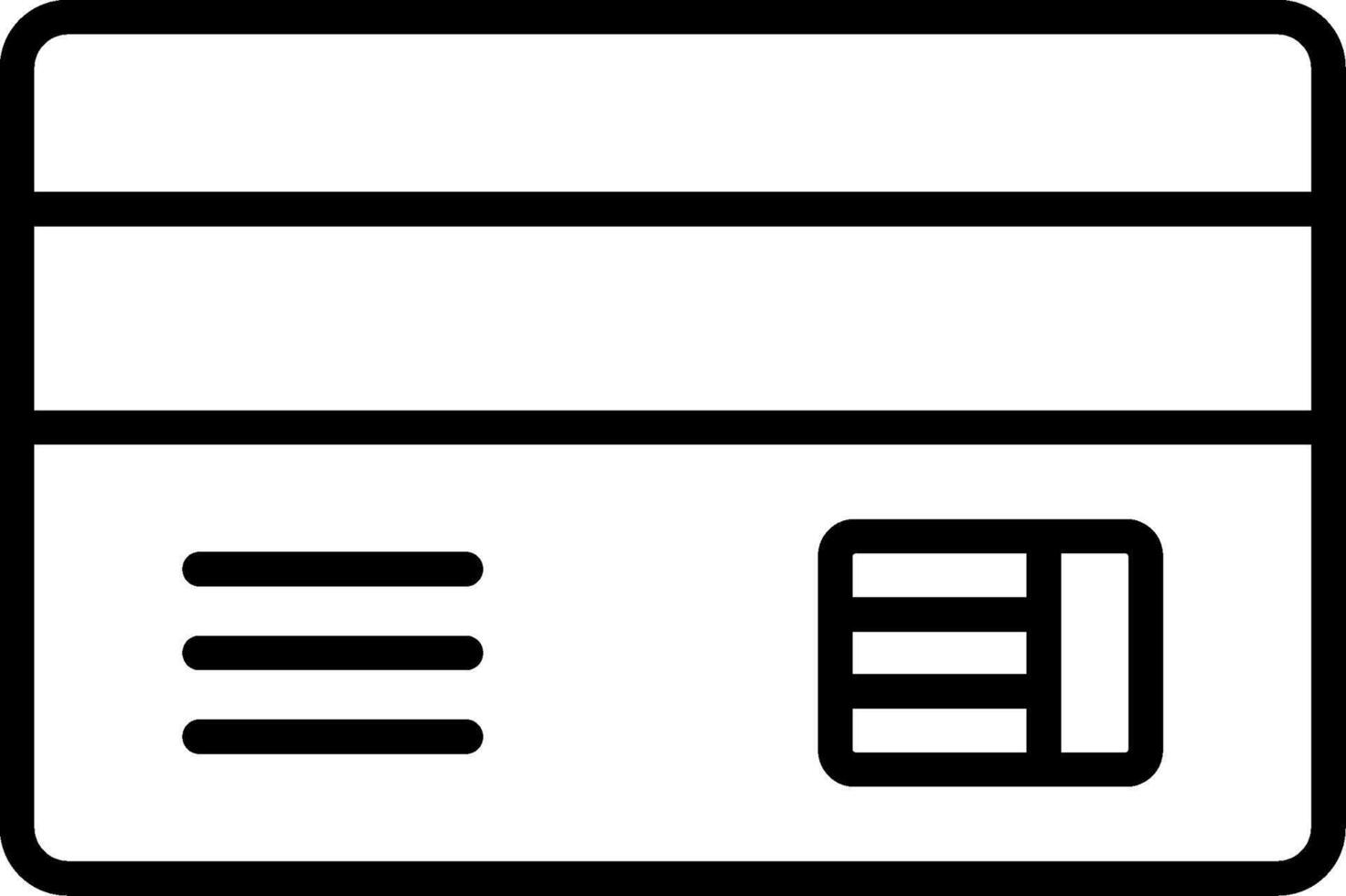Credit Card Icon Design vector