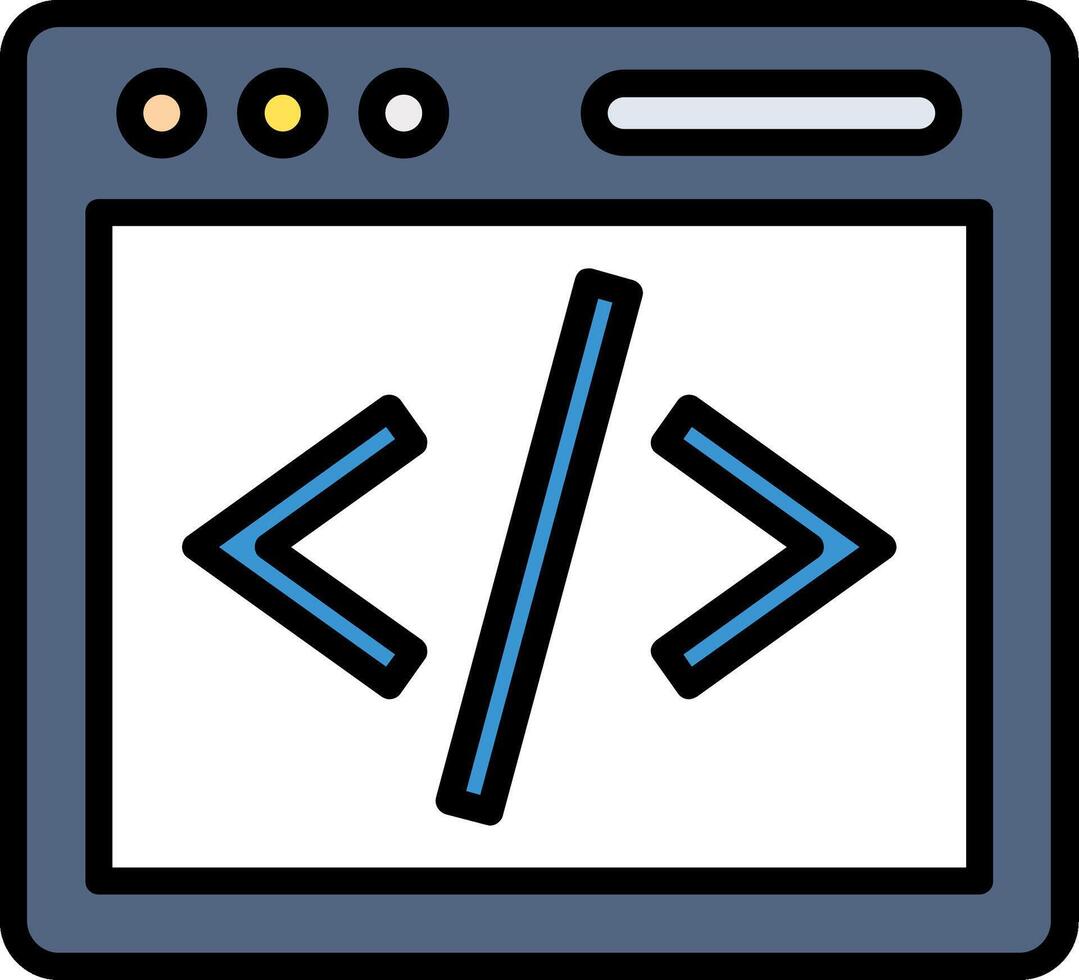 Html Icon Design vector