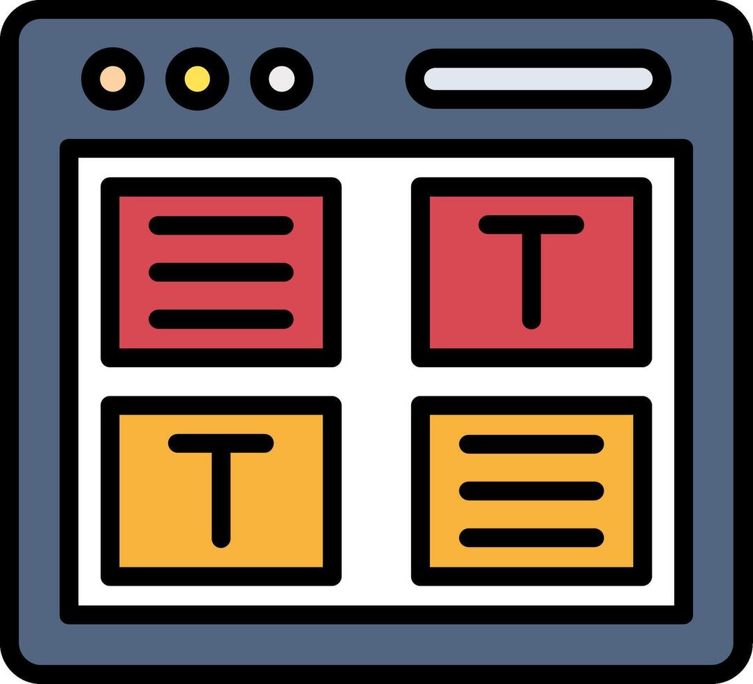 Web Design Icon Design vector