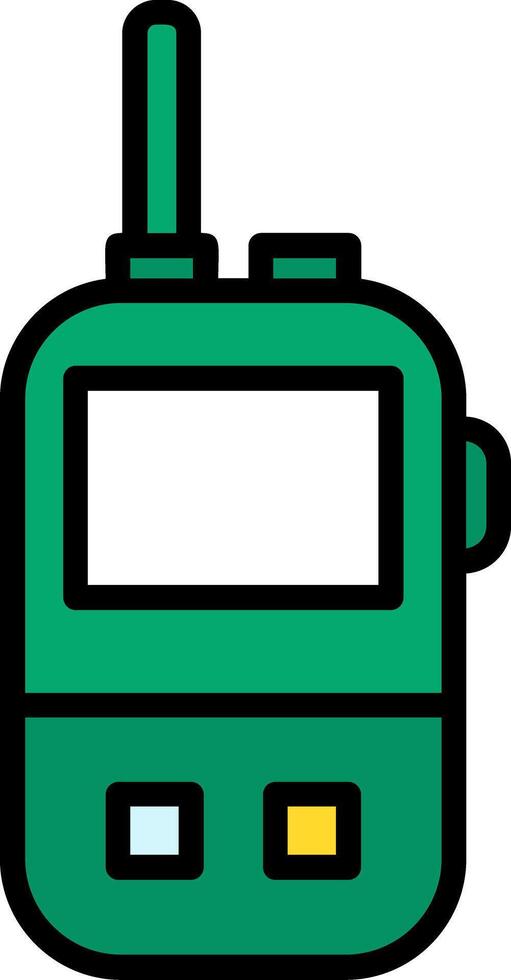 Walkie Talkie Icon Design vector