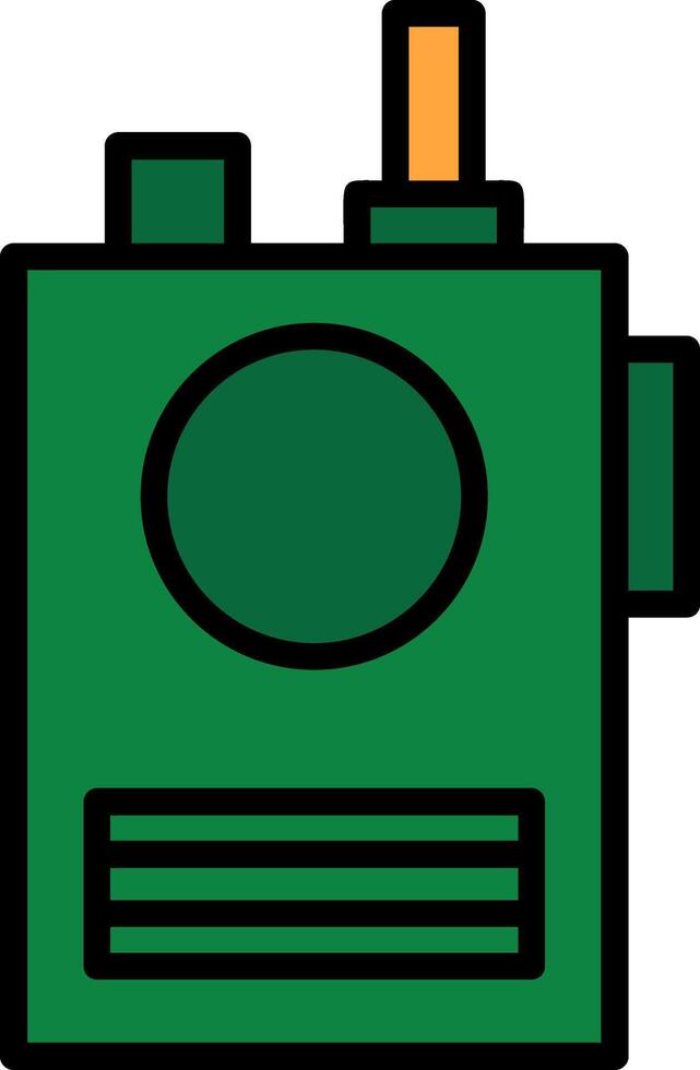 Radio Icon Design vector