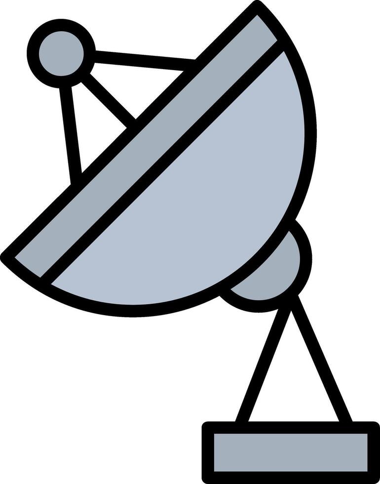 Satellite Dish Icon Design vector